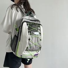 Load image into Gallery viewer, Backpack Fashion Personality New Sports  Travel Leisure Large Capacity Waterproof  Student Schoolbag
