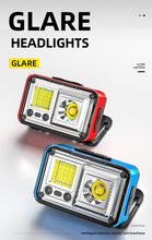 Lade das Bild in den Galerie-Viewer, Head Light Led Multi-Function Strong Light Induction Cob Mini Night Running XPG
