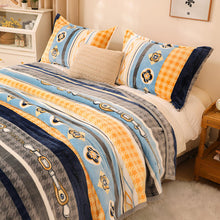 Load image into Gallery viewer, Thick Warm Milk Velvet Blanket Blanket Gift Blanket Sofa Blanket Nap Blanket
