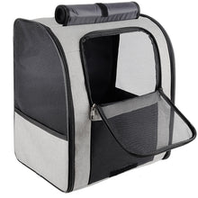 Load image into Gallery viewer, Backpack Outdoor Cage Portable Shoulder Breathable Large Capacity Pet Supplies Cat Bag
