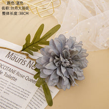 Load image into Gallery viewer, 3PCs Leaf Moon Dahlia Artificial Fake Flower Plants Home Decoration Wedding Bouquet
