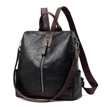 Load image into Gallery viewer, Simple Women's Backpack Large Capacity Student Schoolbag Travel Bag
