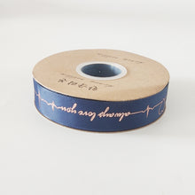 Lade das Bild in den Galerie-Viewer, 2 Rolls Christmas Packing Materials 14 Colors 2.5cm*45M Thread Ribbon Heartbeat ECG Flowers Gift Ribbon
