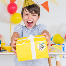 Load image into Gallery viewer, 2x500pcs Christmas Xmas Happy Birthday Gift Packaging Bag Envelope Label Sticker tape
