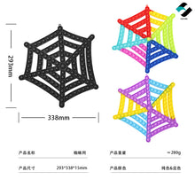 Lade das Bild in den Galerie-Viewer, 2x Halloween Xmas Christmas Gifts Decoration New Deratization Pioneer Pumpkin Car Spider Web Children&#39;s Toys
