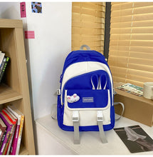 Lade das Bild in den Galerie-Viewer, Backpack College Style Schoolbag Women's Casual Korean-Style Large Capacity  Junior and Middle School Students  Fashionable
