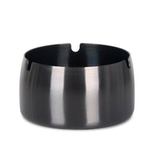 Load image into Gallery viewer, Ashtray Creative Stainless Steel Ash Tray Windproof Anti-Fall Home Living Room Hotel Bar
