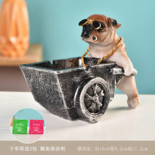 Lade das Bild in den Galerie-Viewer, Ashtray Social Dog Creative Trend Prevent Fly Ash Home Living Room Office Smoke-Proof Resin Decorations
