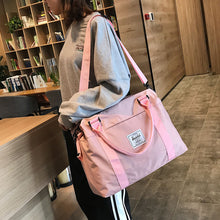 Load image into Gallery viewer, Backpack Girls' Short-Distance Travel Bag Boarding Bag Hand-Held Luggage Bag
