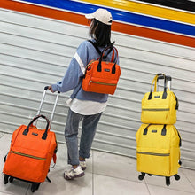 Lade das Bild in den Galerie-Viewer, Box Bag Unisex Backpack Backpack Travel Luggage Bag
