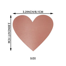 Load image into Gallery viewer, 2x500pcs Christmas Xmas Heart Silver Rose Gold Scratch Stickers Rub-on Transfers Paper Label tape
