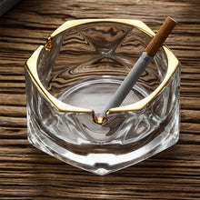 Load image into Gallery viewer, Ashtray Hexagonal Diamond Household Living Room  Glass  Office Hotel Ashtray
