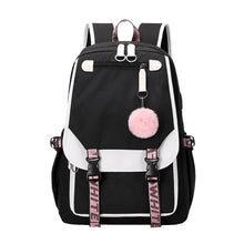 Load image into Gallery viewer, Backpack New Schoolbag Women's Thermal Transfer Oxford Cloth  Large Capacity Middle School Student Travel
