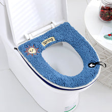 Load image into Gallery viewer, 3pcs Thickened Toilet Pad Waterproof Household Zipper Toilet Seat Cover  Toilet Cushion
