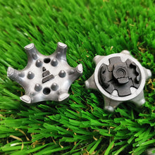 Lade das Bild in den Galerie-Viewer, 20PCs TPR Golf Ball Spike One Word Card Bit Nail Gray Golf Shoe Nails Spike
