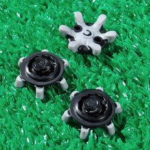 Lade das Bild in den Galerie-Viewer, 20PCs Golf Shoe Nails Fast Rotating Nail Black Gray Short Teeth
