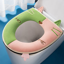 Load image into Gallery viewer, 3pcs Toilet Seat Cover Pads Thicker Zipper     Waterproof Cute
