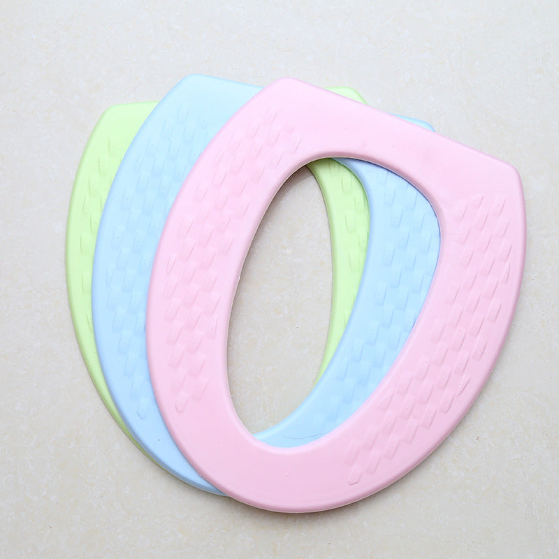 3pcs Toilet Seat Cover Pads Summer      Household  Cushion Cleaning Environmentally Friendly Thicker