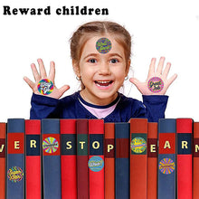 Load image into Gallery viewer, 2x500pcs Xmas Christmas  Stickers Roll Label Student Reward Praise Great Job Self-Adhesive during School Season
