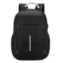 Load image into Gallery viewer, Simple USB Charging Backpack Oxford Cloth Business Printed Logo

