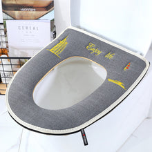 Load image into Gallery viewer, 3pcs Toilet Mat Large Size Waterproof Four Seasons  Toilet Cover
