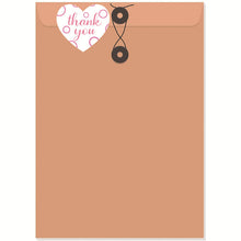 Load image into Gallery viewer, 2x500pcs Christmas Xmas Red Love Valentine&#39;s Day Label Thank You Envelope Gift Packing Bag Sticker tape
