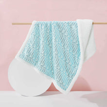 Load image into Gallery viewer, Babies' Blanket Double-Layer Thick Flannel Lambswool Breathable Thermal Coral Fleece Embroidered Blanket
