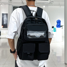 Lade das Bild in den Galerie-Viewer, Backpack Men Outdoor travel Fashion Early High School Student School  Women shoulder bag
