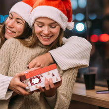 Lade das Bild in den Galerie-Viewer, 250PCs 6 Designs Square 2*3 Inch Red Christmas Stickers Merry Chritmas Labels tape
