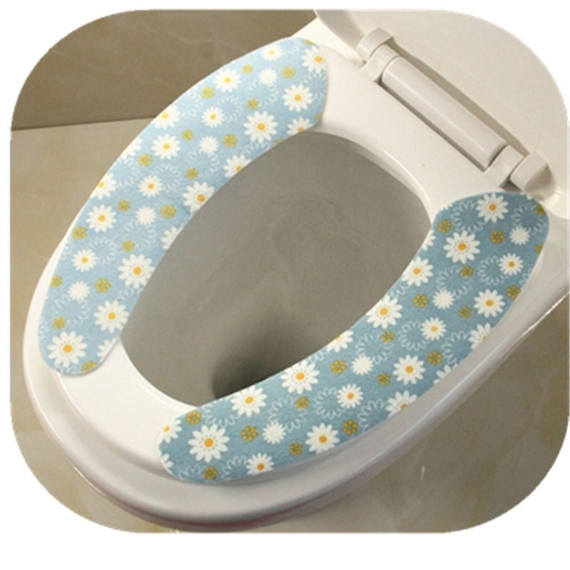 3pcs Toilet Mat  Warm Toilet Seat Cover Household Autumn  Winter Toilet Washer