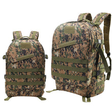 Load image into Gallery viewer, Backpack Outdoor Men Combat    Army Camouflage Chicken 3D shoulder bag
