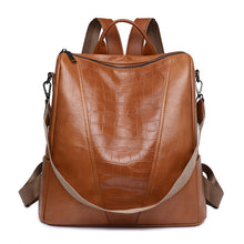 Lade das Bild in den Galerie-Viewer, Women's Backpack Fashion Versatile Multi-Functional Dual-Use Travel on One Shoulder Backpack
