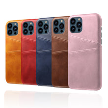 Load image into Gallery viewer, Leather Card Phone Case for iPhone 13 Pro Max

