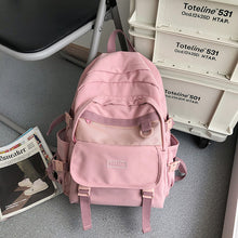 Load image into Gallery viewer, Backpack Female College Student Simple Korean Style High School Student Junior School  Large Capacity Fashion  Male
