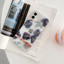 Load image into Gallery viewer, Flower Transparent Phone Case for iPhone 13 Pro/ Pro Max/Mini
