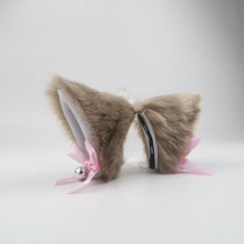 Lade das Bild in den Galerie-Viewer, 2x Halloween Xmas Christmas Gifts Decoration Anime Party Cat Ears Barrettes Lolita Adult Lady like Woman Fox Bow
