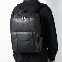 Lade das Bild in den Galerie-Viewer, Large Capacity Computer Backpack Leather Multifunctional Business Travel Bag
