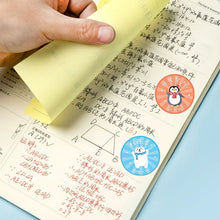 Load image into Gallery viewer, 2x500pcs Christmas Xmas Little Red Flower Thumb Heart Crown Cute Cat Animal Cartoon Stationery Stickers tape
