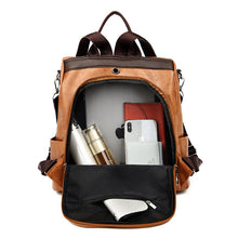 Load image into Gallery viewer, Simple Women's Backpack Large Capacity Student Schoolbag Travel Bag
