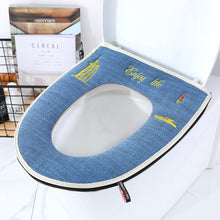 Load image into Gallery viewer, 3pcs Toilet Mat Large Size Waterproof Four Seasons  Toilet Cover
