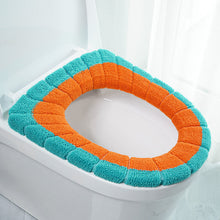 Load image into Gallery viewer, 3pcs Toilet Seat Cover Pads Universal  Pad Cushion Four Seasons Knitted Washable Household
