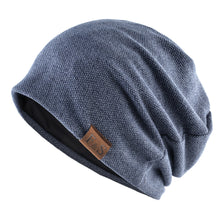 Load image into Gallery viewer, Warm Winter Knit Beanie Hats Spring And Autumn Pullover Leisure Loose Fleece-Lined Men 'S And Women 'S Outdoor Toe Cap Unisex
