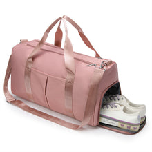 Load image into Gallery viewer, Backpack Luggage Bag Multifunctional Neutral Travel Bag Solid Color Nylon Candy Color
