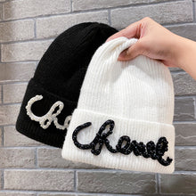 Load image into Gallery viewer, Warm Winter Knit Beanie Hats Korean Style Women's Autumn and Winter Warm Earflaps Slipover Unisex
