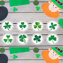 Lade das Bild in den Galerie-Viewer, 2x500pcs Christmas Xmas 2x500pcs Christmas Xmas St. Patrick&#39;s Day Irish Four-Leaf Clover Envelope Gift Packaging Bag Decorative Stickers tape
