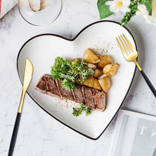 Lade das Bild in den Galerie-Viewer, 304 Stainless Steel Flatware Sets Black Gold Steel Knife, Fork and Spoon Food Knife Fork Spoon 24PCs
