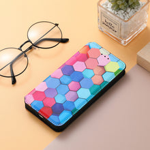 Load image into Gallery viewer, Magnetic Flip Colorful Leather Phone Case for iPhone13 Mini/Pro /Pro Max
