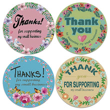 Load image into Gallery viewer, 3x500pcs Xmas Christmas Stickers Roll Label 4 Kinds of Garland Thank You Self- Gift Sealing
