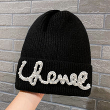 Load image into Gallery viewer, Warm Winter Knit Beanie Hats Korean Style Women's Autumn and Winter Warm Earflaps Slipover Unisex
