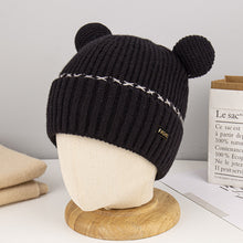 Lade das Bild in den Galerie-Viewer, Warm Winter Knit Beanie Hats Autumn New Mickey Ear Wool Retro Japanese Unisex
